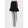 Black skirt with frill