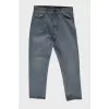 Light blue straight fit jeans