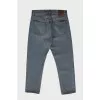 Light blue straight fit jeans