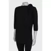 Wool jumper with 3/4 sleeves