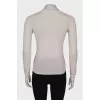 Beige shift jumper
