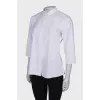 White shirt with 3/4 sleeves