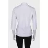 White shirt with 3/4 sleeves
