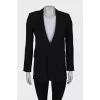 Black wool jacket