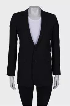 Black wool jacket
