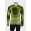 Men's striped sweatshirt