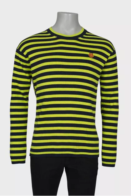 Men's striped sweatshirt