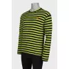Men's striped sweatshirt