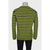 Men's striped sweatshirt