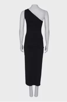 Black bodycon dress