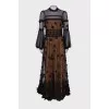 Combined maxi dress