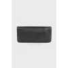Natalia leather clutch