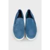 Men's suede slip-ons