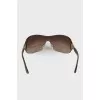 Sunglasses with rhinestones