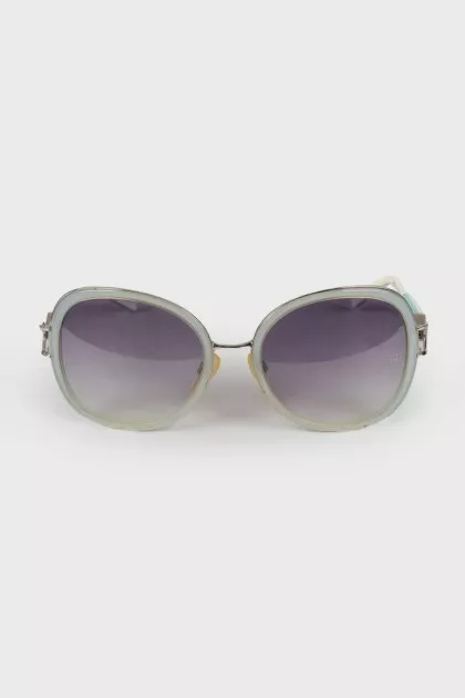 Two tone sunglasses