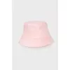 Denim bucket hat with tag