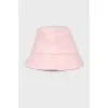 Denim bucket hat with tag