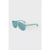 Green translucent sunglasses