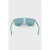 Green translucent sunglasses