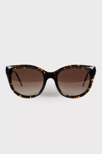 Black and golden sunglasses 