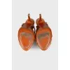 Light brown leather sandals