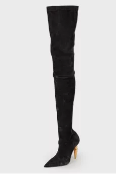 Over the knee boots