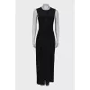 Black maxi jumpsuit
