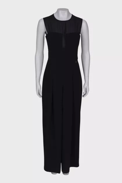 Black maxi jumpsuit