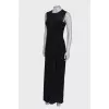 Black maxi jumpsuit