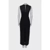 Black maxi jumpsuit