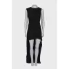 Black mullet dress