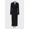 Black troiscarre dress