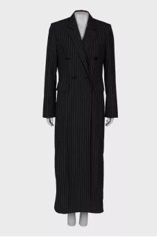 Black troiscarre dress