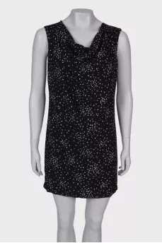 Black dress with stars