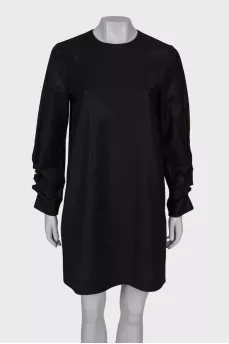 Shift wool dress
