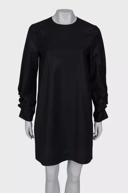Shift wool dress