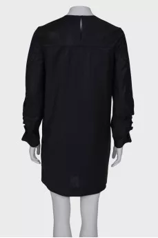 Shift wool dress