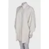 Straight fit shirt dress