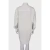 Straight fit shirt dress