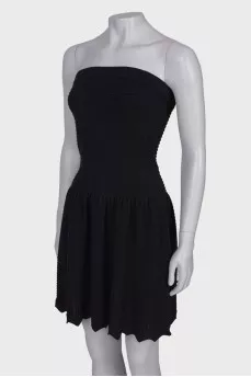 Mini dress with tag