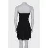 Mini dress with tag