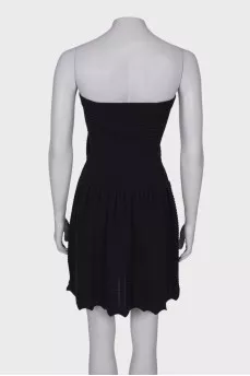 Mini dress with tag
