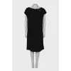 Black dress with tag