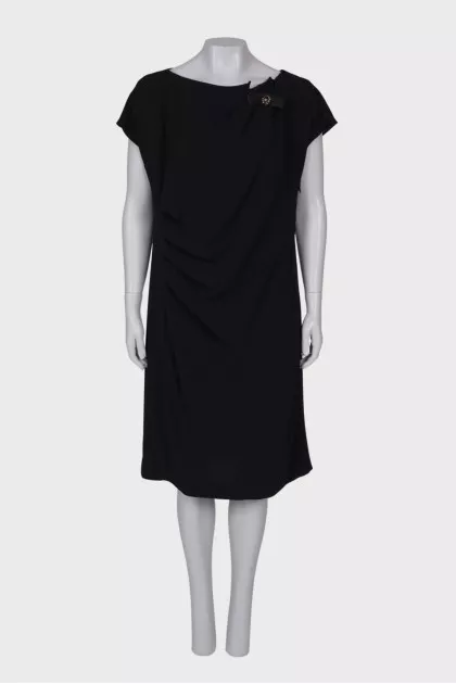 Black dress with tag