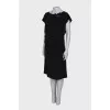 Black dress with tag