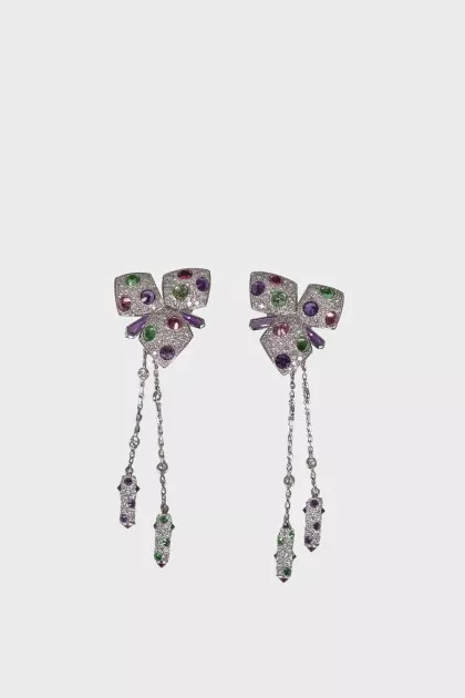 Caresse d'Orchidees earrings