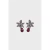 Caresse d'Orchidees clip-on earrings