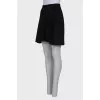 Front pleated skirt