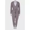Graphite coloured suit 