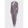 Graphite coloured suit 